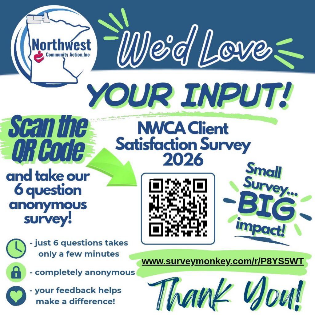 We'd Love Your Input Survey